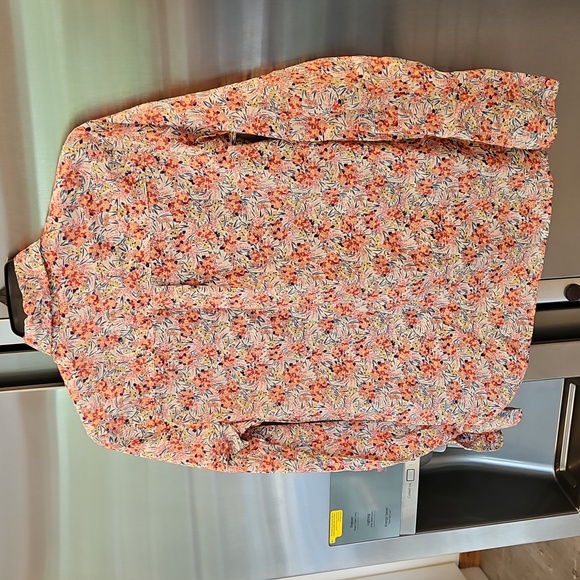 💕J.CREW💕 Classic Popover Shirt Tunic ~ Liberty Swirling Petals Small - Picture 6 of 13